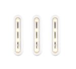 [New Generation] Ilyever Set of 3 Touch-Activated Stick-on Super Warm Light 4-Led Battery-0perated Touch Tap Light for Attic Basement Garage Cellar Path Stairs