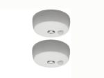 Mr. Beams MB982 Wireless Battery Operated Indoor/Outdoor Motion Sensing LED Ceiling Light, White, 2-Pack