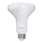 Philips 457036 65W Equivalent LED BR30 Soft Flood Light Bulb with Dimmable Warm Glow, White