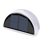 QPAU Waterproof 6LED Solar Light, White