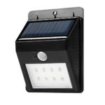 Solar Lights Solar Powerd Wireless Bright 8 LED Security Weatherproof Motion Sensor Light