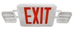 Nicor Lighting ECL1-10-UNV-WH-R-2-R 120-277V Remote LED Emergency Exit Sign