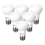 LE 6 Pack BR20 LED Light Bulbs Dimmable, 45W Incandescent Bulbs Equivalent, 8W, LED Recessed Can Lights, 450lm, Warm White, 2700K, 110° Beam, E26 Base,LED Flood Lights