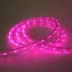 CBconcept 120VLR18FT-Pink 18-Feet 120V 2-Wire 1/2-Inch LED Rope Light with 1.0-Inch LED Spacing