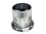 Britta Products Continuous or Flashing Solar Warning Light, 360-Degree, LED