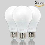 80% Energy Saving LED Bulb Light Lamp 9W 110V / 220V,Pack of 3,Warm White
