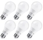 A19 LED Bulb, LuminWiz 9W 2700K 700lm Dimmable UL-Listed LED Light Bulbs 60W Equivalent,E26 Base,Energy Star,Warm White, 6-Pack