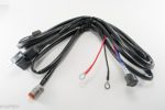 Single Deutsch Connector Wiring Harness Kit – 2 Pin Deutschs Electrical Plugs for LED POD or Light Bar – Easy installation – No Crimper Tool Needed.