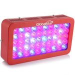 Global Star® LED Grow Lights for Indoor Plants, 300W(50x6W) Full Spectrum LED Grow Light Panel with Veg and Flowering Switches