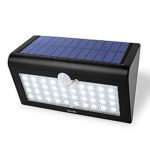 Albrillo 38 LED Solar Lights Motion Sensor Outdoor Lighting Security Wall Light