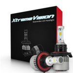 XtremeVision 7G 72W 16,000LM – H13/9008 Dual Beam LED Headlight Conversion Kit – 6500K CSP LED – 2017 Model