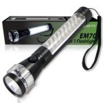 EcoGear FX Emergency Vehicle Flashlight (EM70): A 3-in-1 Multi-Function LED Flashlight, High Lumen 100,000 Hours CREE Flashlight with a MAGNETIZED BASE (Batteries Not Included)