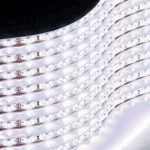Zone Tech 30cm Flexible Waterproof White Light Strips – 8-Pack LED Car Flexible Waterproof White Light Strips