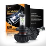 Auxbeam 88621857 NF-03 Series H4 LED Headlight Conversion Kit with 2 Piece of Headlight Bulbs CREE LED Chips HI-LO Beam, 40W, 4400 LM Low Beam & 60W 6000 LM High Beam