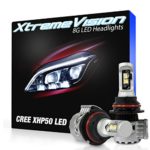 XtremeVision® 8G 72W 12,000LM – 9007 Dual Beam LED Headlight Conversion Kit – 6500K XHP50 CREE LED – 2016 Model