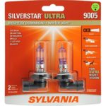 SYLVANIA 9005 SilverStar Ultra High Performance Halogen Headlight Bulb, (Contains 2 Bulbs)