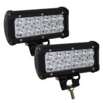 Willpower 7 inch 2x36w Spot LED Work Light Bar for Truck Car ATV SUV 4X4 Jeep Truck Driving Lamp