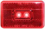 Peterson V170R Piranha Red LED Clearance/Side Marker Light with Reflex
