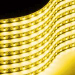Zone Tech 30cm Flexible Waterproof Yellow Light Strips – 8-Pack LED Car Flexible Waterproof Yellow Light Strips