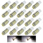 SAWE – T10 Wedge 921 194 28-3528 SMD LED Bulb lamp DC 12V for RV / Travel Trailer (20 pieces) (White)