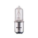 Bulbrite Q50CL/DC120-Volt Halogen JD Type DC Base Bulb, 50-Watt