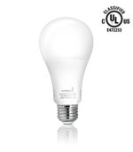 Hyperikon 16W LED Light Bulb A19/A21, 16-Watt (100-Watt Equivalent), 1640 Lumens, 4000K (Daylight Glow), Medium Screw Base (E26), 340° Omnidirectional, UL-Listed, Dimmable