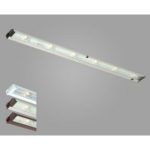 CSL Lighting NMA120L-48 Mach120 6-Light Undercabinet Fixture with SpeedLink, White Finish and Prismatic Glass Diffuser