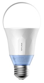 TP-Link Smart LED Light Bulb, Wi-Fi, Dimmable, A19, Tunable White, 60W Equivalent, Works with Amazon Alexa, 1-Pack (LB120)
