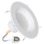12 Watt 900 Lumens 6″-Inch Maxxima Dimmable LED Retrofit Downlight Fixture 4000K Neutral White, Energy Star, 90 Watt Equivalent