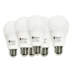 GLE LED A19 – 60- Watt Equivalent (9W) Soft White (2700K) General Purpose Light Bulb – 6 Pack