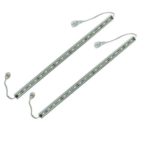 Lerway® 11.81″ Inch 30CM High Quality 12V, 18*SMD5050 Waterproof LED Rigid Strip Bar Light for Cabinet and Display Case Pack of 2 – White