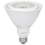 Luxrite LR23142 PAR38 17-Watt (120w Equivalent) Dimmable (3500K) LED Flood Light Bulb, For Indoor & Damp Locations, 1200 Lumens natural White (Standard E26 Base) UL-listed, 1-Pack