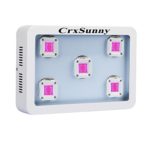 CrxSunny 1000W COB LED Grow Light Module Design Full Spectrum for Greenhouse and Indoor Plants Flowering Growing（5pcs Integrated 200W Leds)