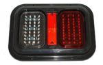 Kaper II L15-0088BLK Red Trailer Stop/Turn/Tail Light