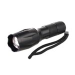 NOPTEG LED Tactical Flashlight, Zoomable Adjustable Focus, 2500 Lumen XML T6 LED Outdoor Water Resistant Torch Handheld Flashlight for Camping Hiking