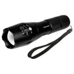 Ploarnovo Military Flashlight – Our Best and Brightest LED Tactical Flashlight 800 Lumens, 5 Modes, Zoom Lens with Zoomable Focus, Water Resistant.Tac Light