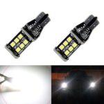 JDM ASTAR 800 lumens Extremely Bright Error Free 921 912 PX Chipsets LED Bulbs For Backup Reverse Lights, Xenon White