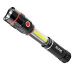 Nebo – 250 Lumens SLYDE LED Flashlight 190 Lumens Work Light (4 AAA Batteries Included)