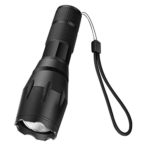 Bengoo Flashlights Zoomable Waterproof Flashlight with 5 Light Modes Tactical Light Lamp Torch Glim Lantern for Hiking Camping Fishing Self-Defense Emergency