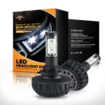 Auxbeam NF-03 9006 LED Headlight Bulbs Conversion Kit with 2 Pcs of Headlight Bulbs 40W 4400lm CREE LED Chips Fog Light