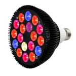 HIGROW Actual 20 Watt LED Grow Light Bulb Full Spectrum for Indoor Plants Veg and Flower (18LEDs, 5-Bands)