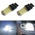 JDM ASTAR 1200 Lumens Extremely Bright 144-EX Chipsets 3056 3156 3057 3157 LED Bulbs with Projector , Xenon White