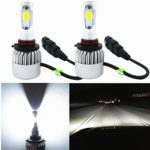 Alla Lighting 8000lm Xtremely Super Bright 6000K Xenon White High Power Mini 9005 HB3 LED Headlight Conversion Kits Lamps Replacement