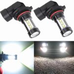 Alla Lighting Extremely Super Bright High Power 80W CREE H10 9145 White LED Lights Bulbs for Fog Light Lamps Replacement