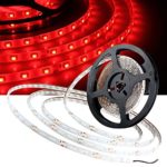Lily’s Gift 12V Flexible LED Strip Lights, 5m LED Light Strips, 300 Units 3528 LEDs, Waterproof, Lighting Strips, LED Tape Red