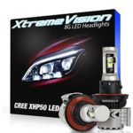XtremeVision® 8G 72W 12,000LM – H13/9008 Dual Beam LED Headlight Conversion Kit – 6500K XHP50 CREE LED – 2016 Model