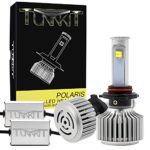 TUNNKIT LED Headlight 9006/HB4, Conversion Arc-Focused ETi Chips – 9006/HB4, 80W 7200LM 6000K Pure White-Comet Series LED Headlights for DRL/Fog Light/ High Beam/ Low Beam Upgrade