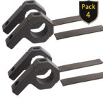 House Tuning-4pcs 1.0″ Tube Clamp for Lights (Set of 4) (1″- Clamp Mount kit)