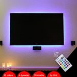 BASON USB LED TV Backlight Kit for 32 to 47 Inches, Bias Lighting LED Strip for Back of Tv Lighting Home Movie Theater Decor