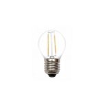 DC 12V LED Edison String Warm White 2700k 2 Watt LED Edison Filament G45 Light Bulb E26 E27 Medium Base Lamp Low Voltage 12 Volt Battery Lighting Landscape Garden Outdoor Solar